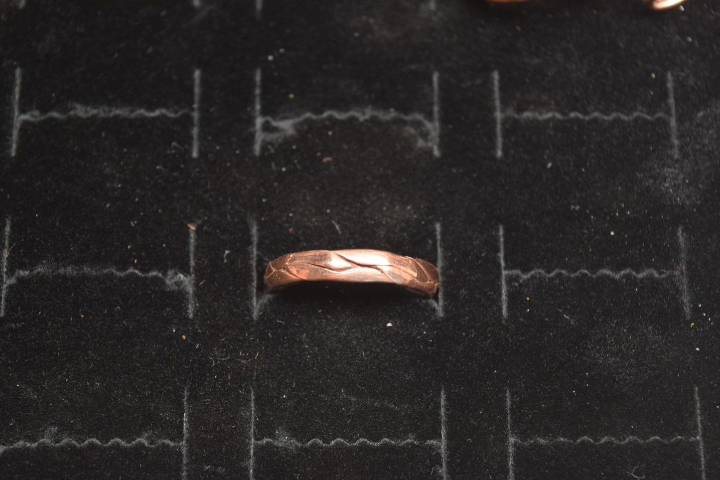 Hand Forged Braided Copper Ring